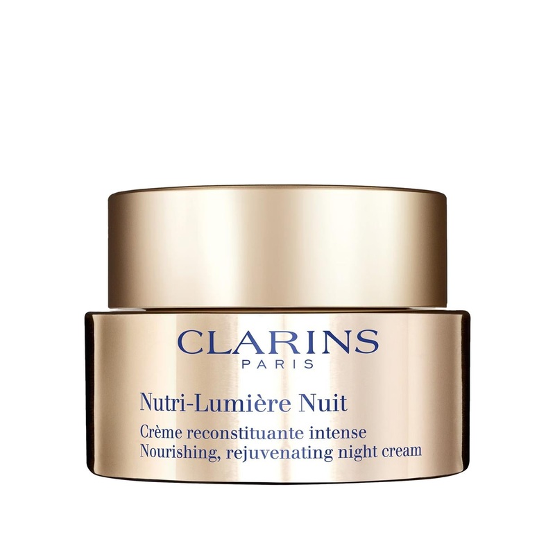 Clarins Nutri-Lumiere Anti-Aging Night Cream: Rejuvenate Mature Skin, Reduce Wrinkles & Restore Radiance (50ml)