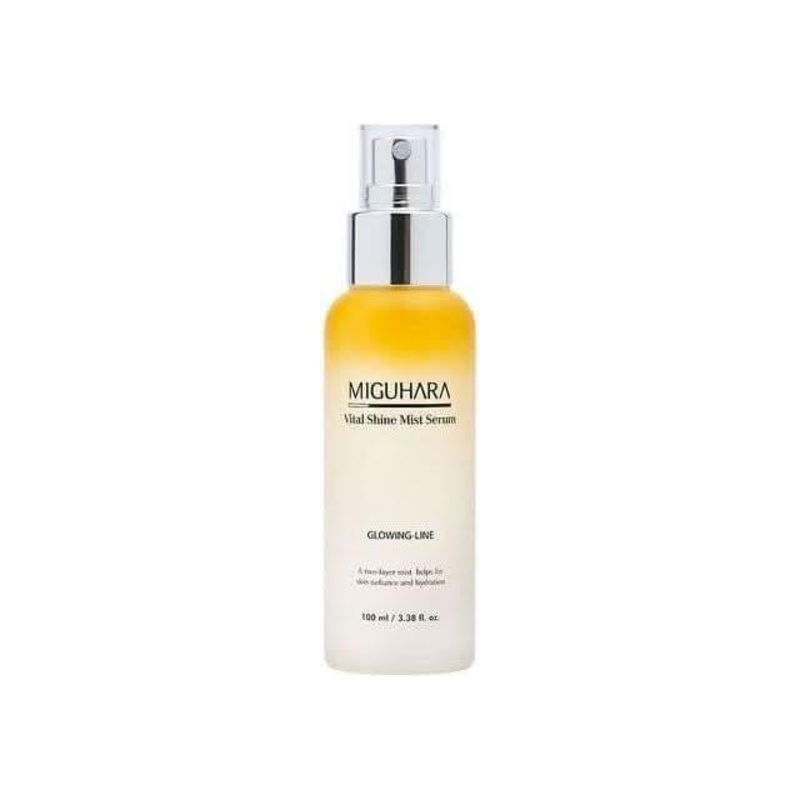 MIGUHARA Vital Shine Mist Serum  Hydrating Vegan Oil-Serum Mist with Vitamins | 100ml