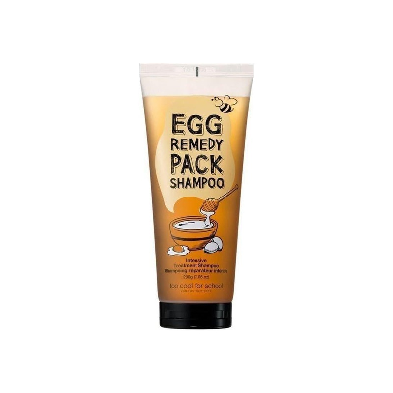TOO COOL FOR SCHOOL Egg Remedy Pack Shampoo | Restoring Shampoo for Dry & Damaged Hair