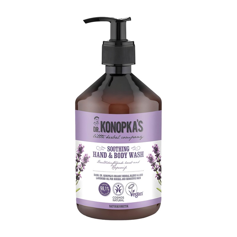 Dr Konopka’s Soothing hand & body wash, 500 mL