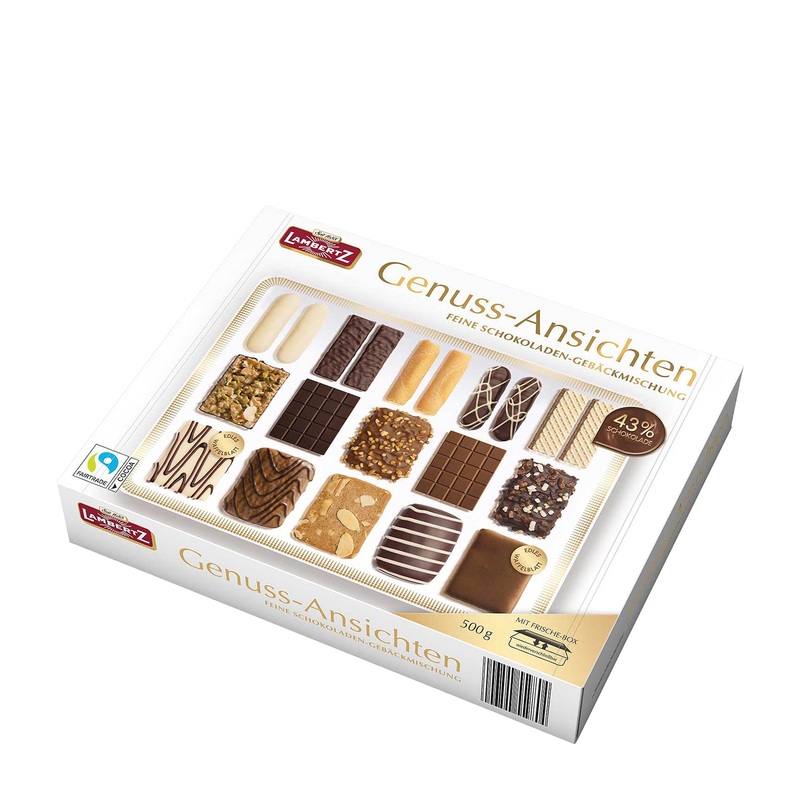 Lambertz Modern Art Premium Chocolate Cookie Assortment, 500 g