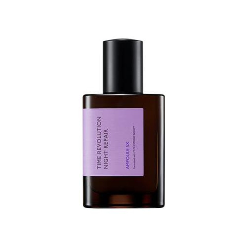 MISSHA Time Revolution Night Repair Ampoule 5X  75ml | Advanced Anti-Aging Night Serum