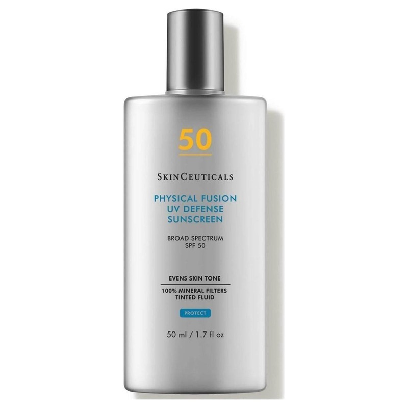 SkinCeuticals Physical Fusion UV Defense SPF 50  50ml | Tinted Mineral Sunscreen with Broad-Spectrum Protection & Radiance Boost