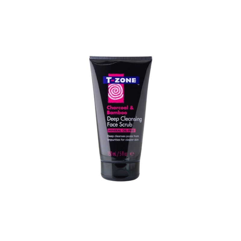 T-Zone Charcoal And Bamboo Deep Cleansing Face Scrub