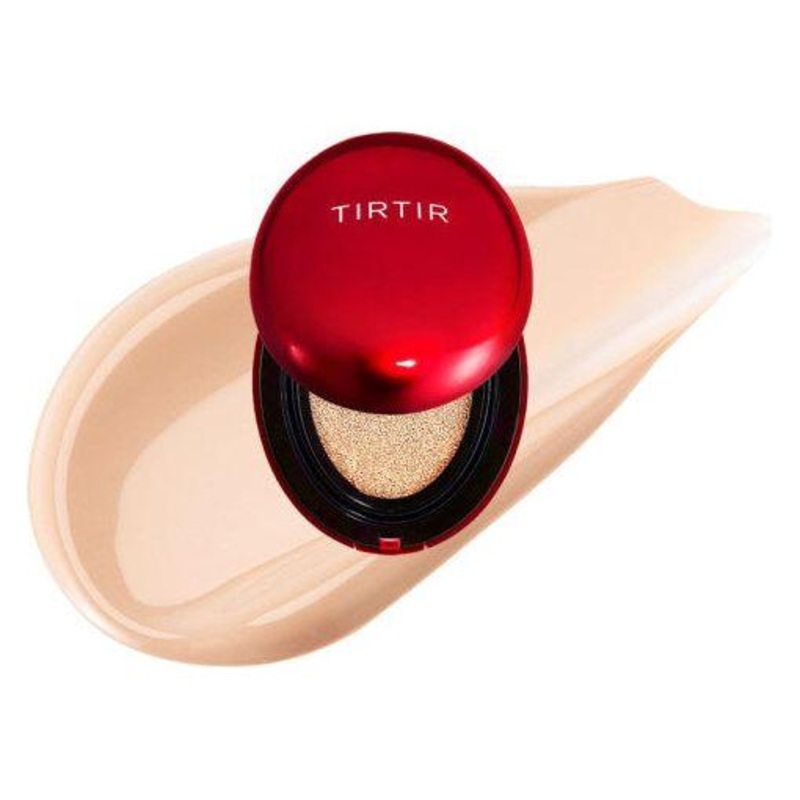 TIRTIR Mask Fit Red Cushion [MINI] | 72-Hour Radiant Coverage with Hibiscus & Red Propolis #17C