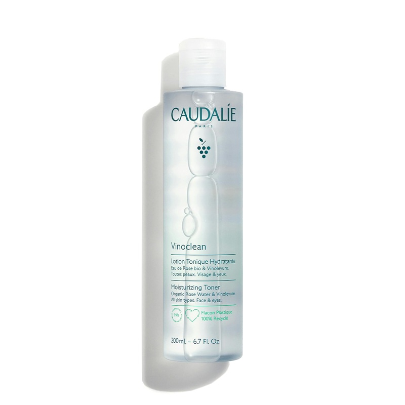 Caudalie Vinoclean Moisturizing Toner with Rose Water 3.4 oz