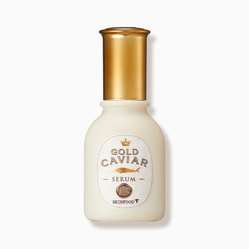 SKINFOOD Gold Caviar EX Serum  50ml | Anti-Aging Radiance Serum with Caviar & Gold for Firm, Glowing Skin