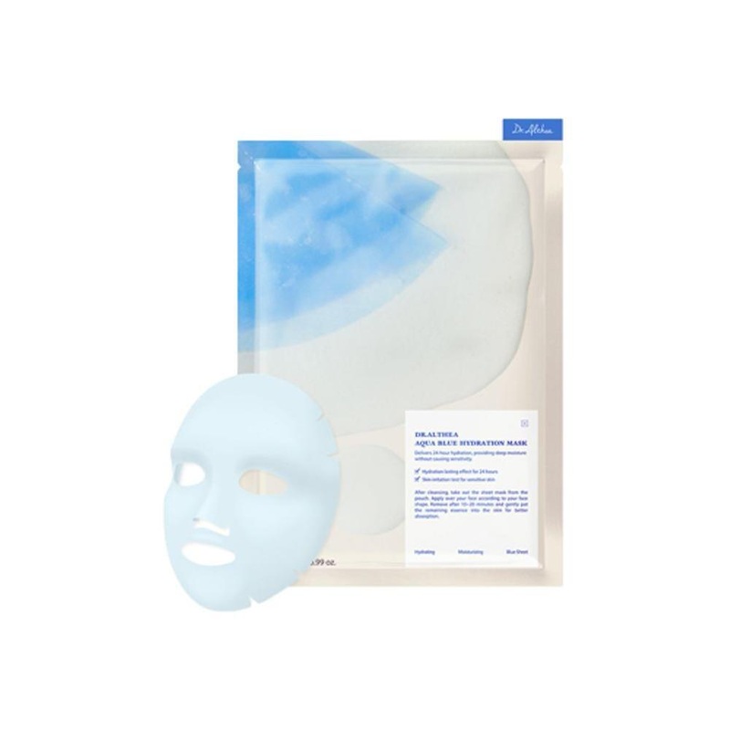 Dr.Althea Aqua Blue Hydration Mask  28g x 4ea | Intense Hydration & Soothing for Irritated Skin