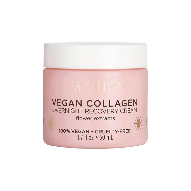 Pacifica Vegan Collagen Overnight Recovery Cream  50ml | Rejuvenate & Hydrate While You Sleep