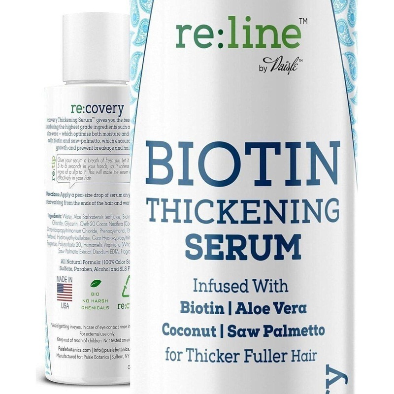 re:line Biotin Thickening Serum – 120ml | Hair Growth & Volume Boosting Treatment