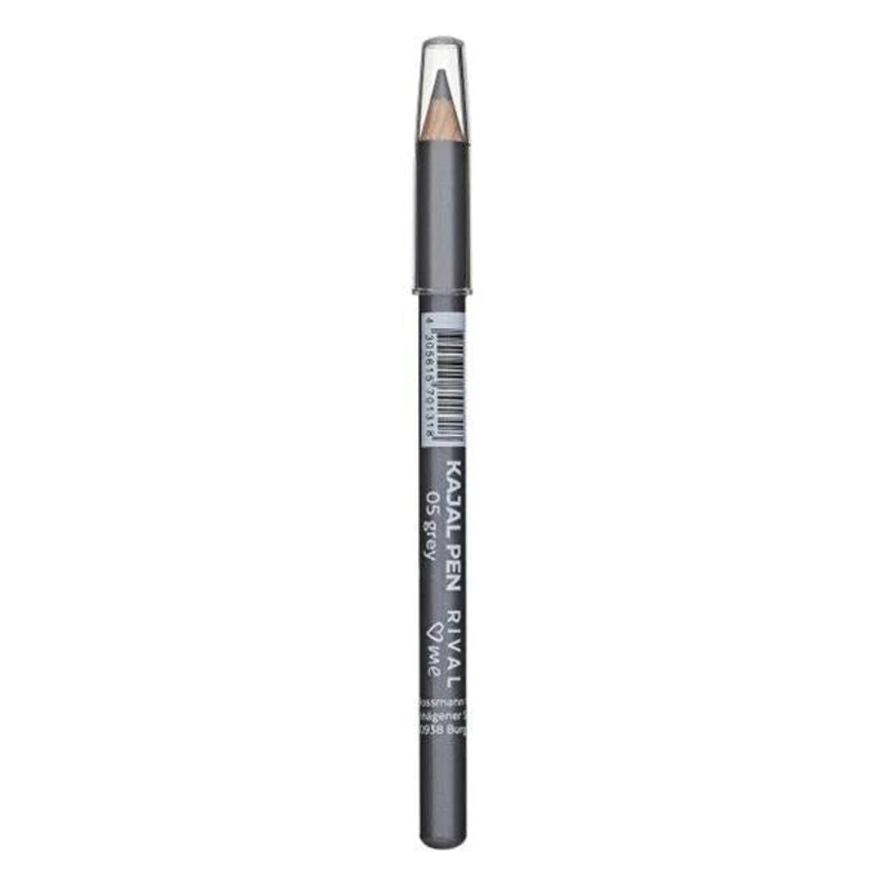 Rival Loves Me Grey Kajal Eyeliner Pencil: Soft, Long-Lasting Eye Makeup for Defined, Natural Looks