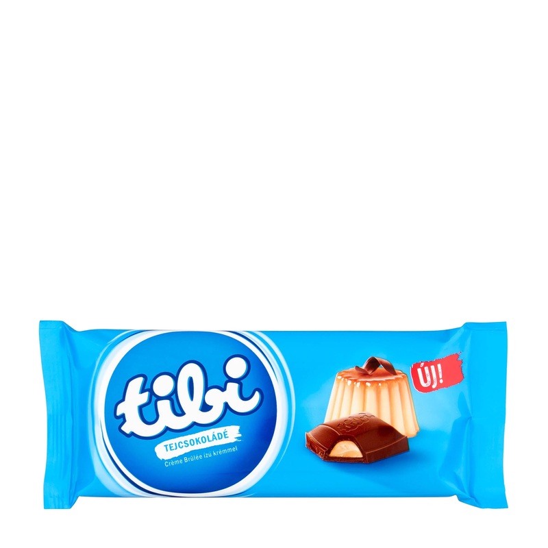 tibi Crme Brle Milk Chocolate Bar, 90 g