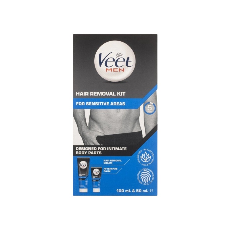 Veet Men Hair Removal Kit For Sensitive Areas