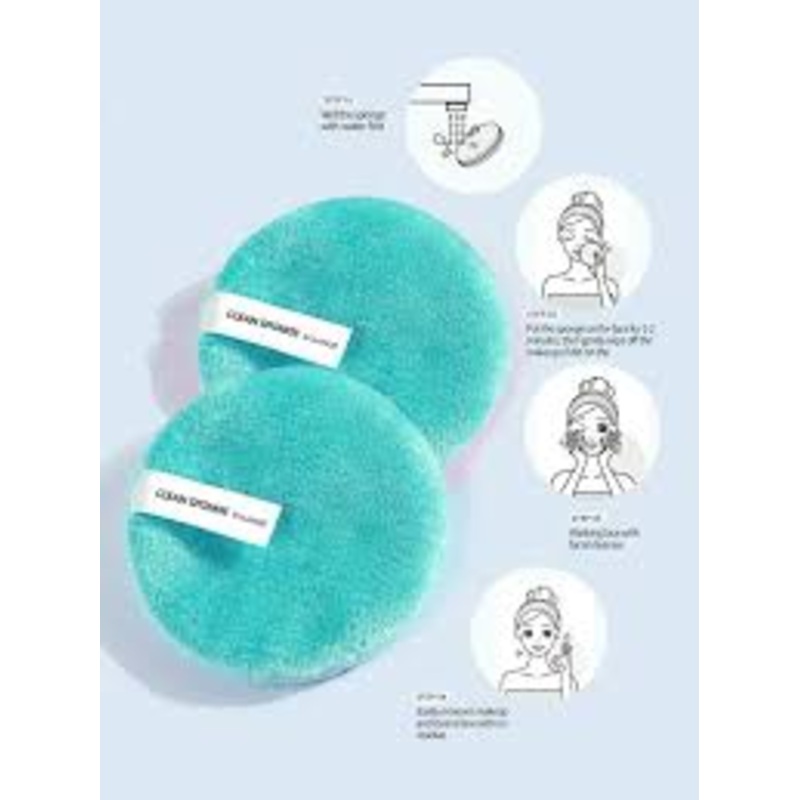 2pcs Facial Makeup Removing Microfiber Cloth (Multi Colour )