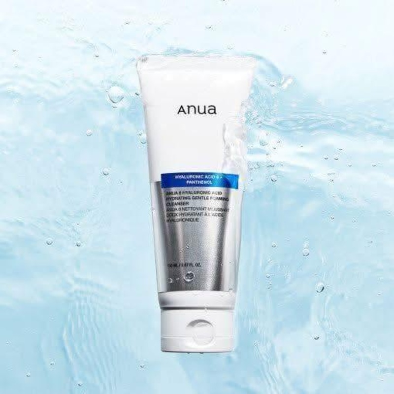 Anua 8 Hyaluronic Acid Hydrating Gentle Foaming Cleanser  150ml | Deep Cleanse & Intense Moisture for Dry & Sensitive Skin