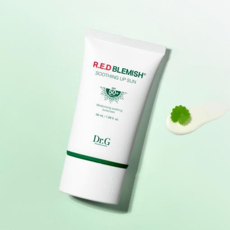 Dr.G RED BLEMISH Soothing Up Sun  50ml | Calming, Hydrating Sunscreen for Sensitive & Blemish-Prone Skin (SPF50+ PA++++)