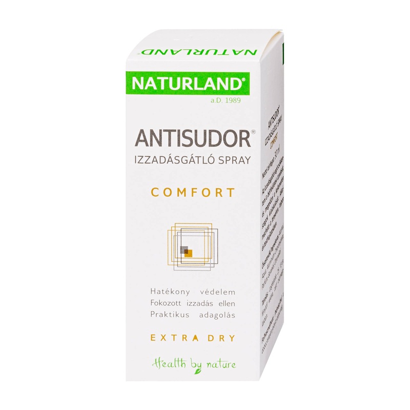 Naturland Antisudor Comfort anti-perspirant pump spray, 30 mL