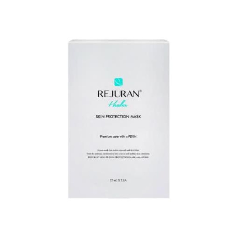 REJURAN Healer Skin Protection Mask  27ml x 5ea | Post-Treatment Soothing & Wrinkle Care Sheet Mask