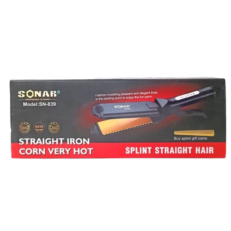 Sonar Model Sn-839T Splint Straight Hair