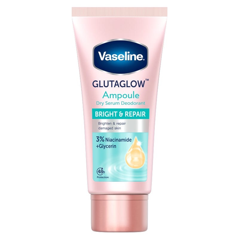 VASELINE GLUTAGLOW AMPOULE DEODORANT DRY SERUM BRIGHT & REPAIR 45ML