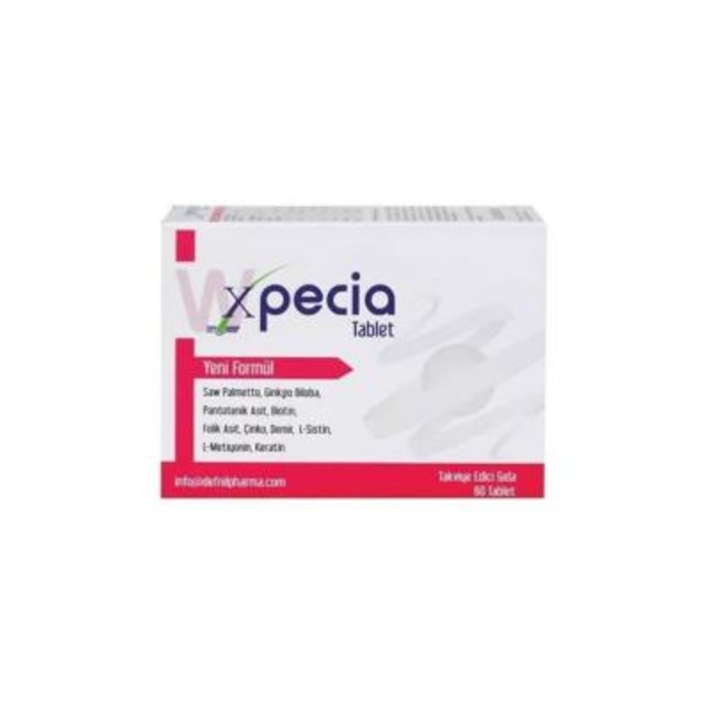 Xpecia Women’s Dietary Supplement – 60 Tablets | Keratin, Biotin, Multivitamin for Hair, Skin, Nail Health