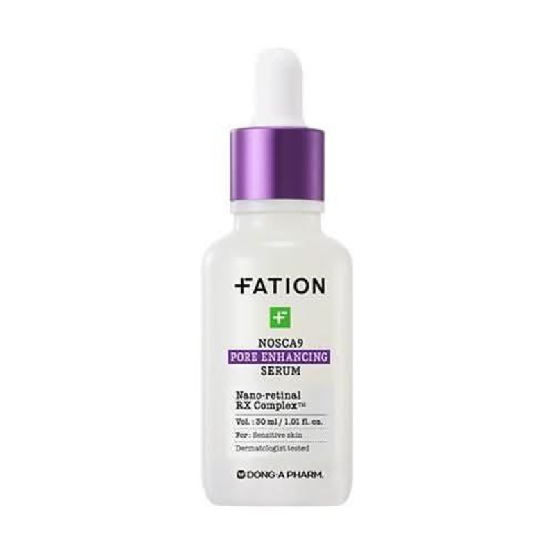 FATION Nosca9 Pore Enhancing Serum  30ml | Tighten Pores, Soothe & Boost Collagen