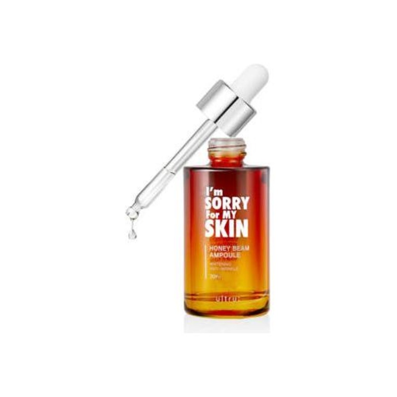I’m Sorry For My Skin Honey Beam Ampoule  30ml | Deep Hydration & Radiance with Honey, Royal Jelly & Propolis