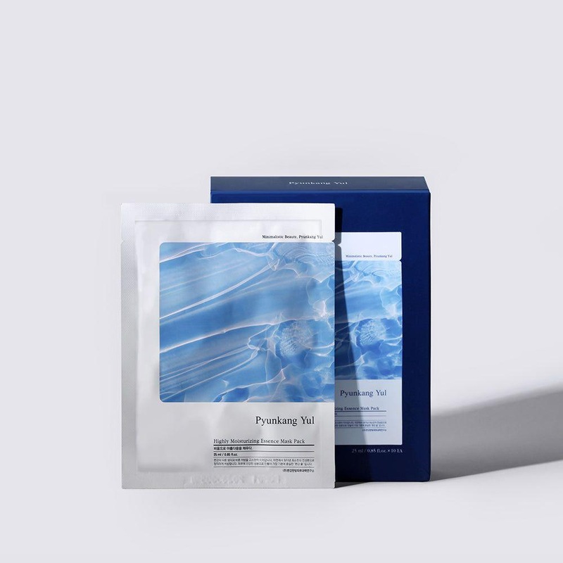 Pyunkang Yul Highly Moisturizing Essence Mask Pack  25ml x 10 Sheets | Deep Hydration & Soothing Care for Dry, Sensitive Skin