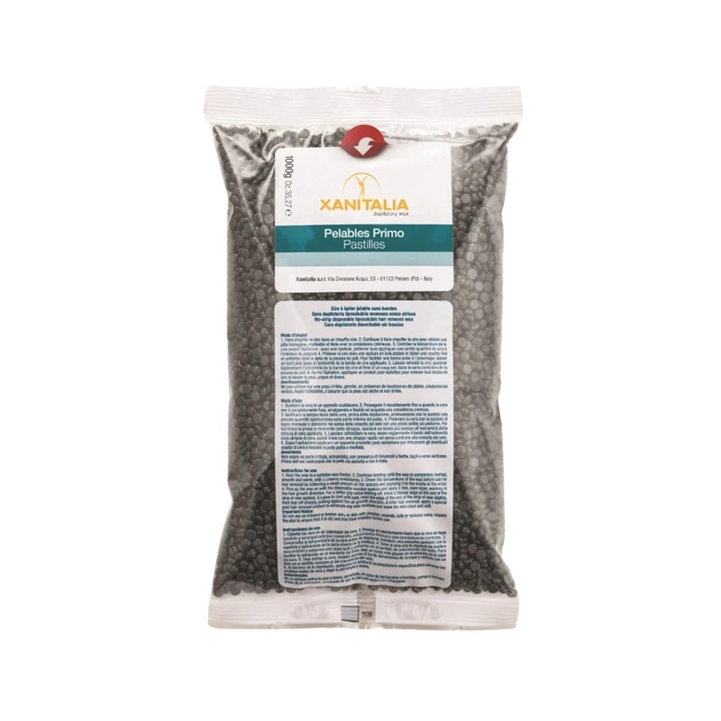 Xanitalia 1000g Black Pearl Wax for Hair Removal – Soyulabilir _nci A_da Siyah