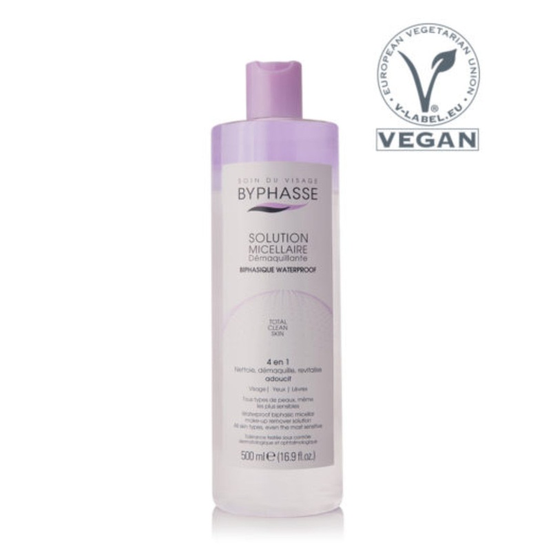 Byphasse micellar water waterproof  500ml