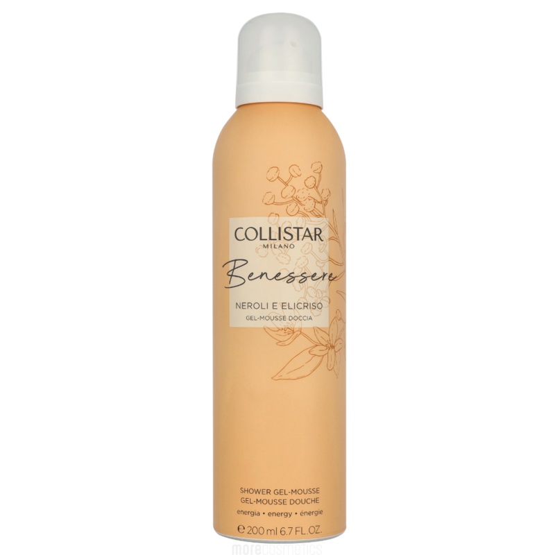 Collistar Benessere Neroli And Helichrysum Shower Gel-Mousse