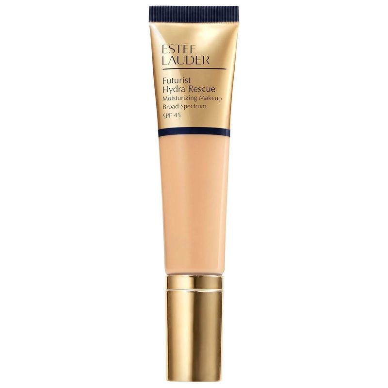 Estee Lauder Futurist Hydra Rescue SPF 45 Moisturizing Foundation: Radiant Finish, Hydrating & Sun Protection