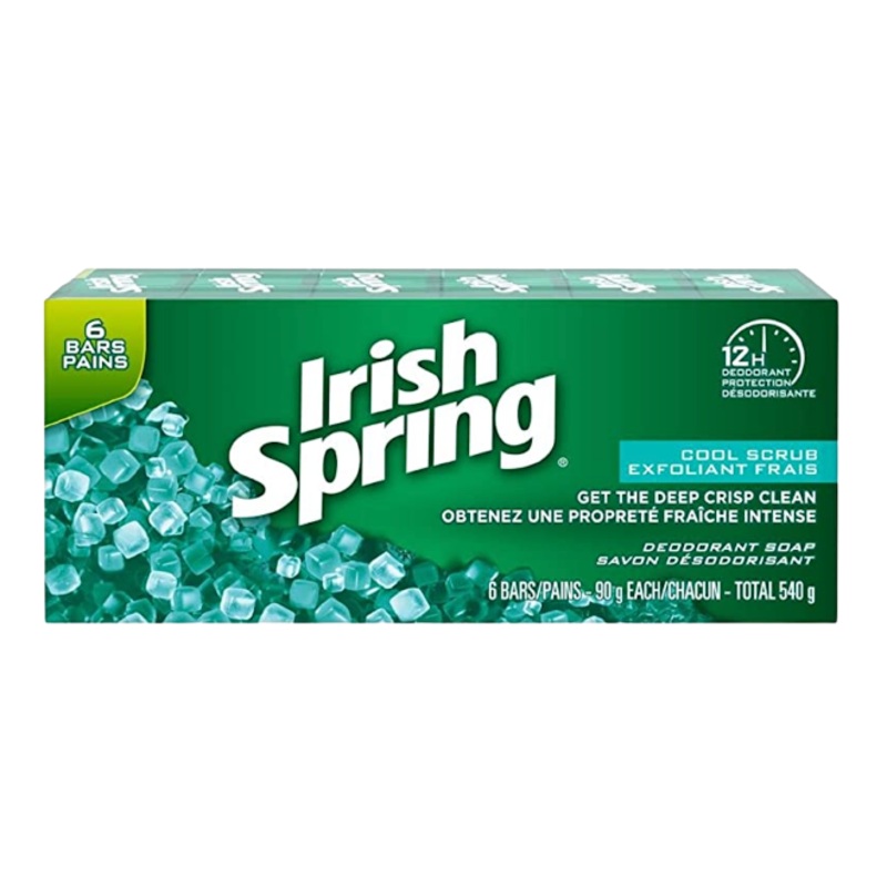 Irish Spring Cool Scrub Soap