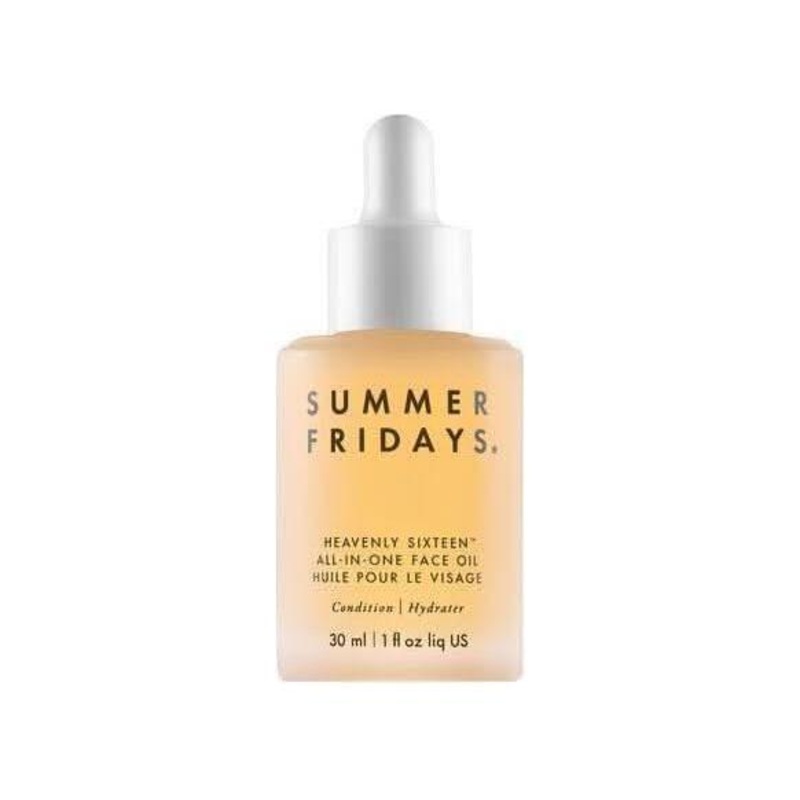Summer Fridays Heavenly Sixteen All-In-One Face Oil  30ml | Multi-Tasking Nourishing Oil for Radiant, Supple Skin