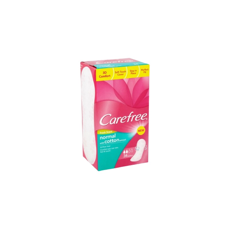 Carefree Normal Cotton Panty Liner