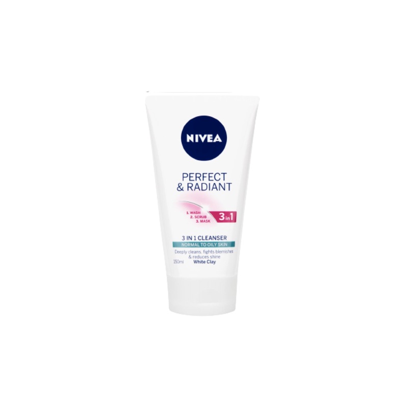 Nivea Perfect And Radiant Even Tone 3 In 1 Cleanser