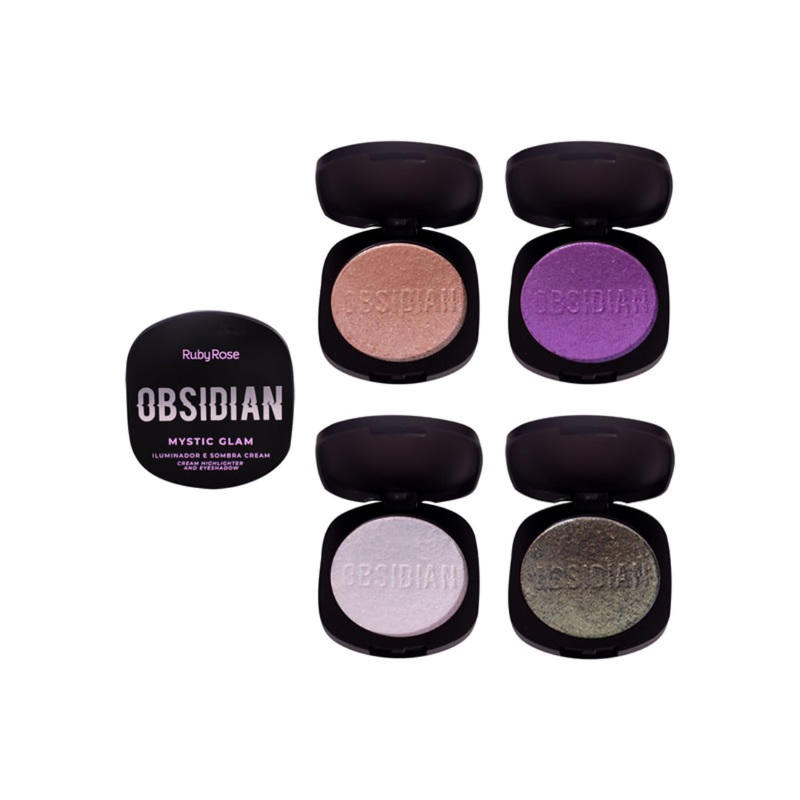 Ruby Rose Obsidian Mystic Glam Eyeshadow HB-2600 1-pearl