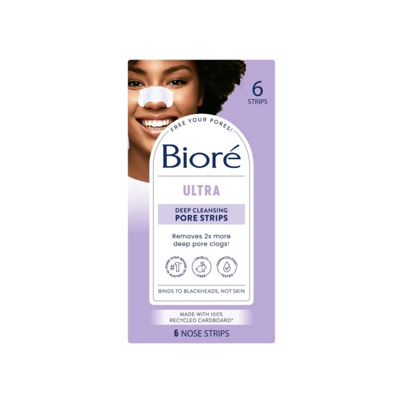 Biore Ultra Deep Cleansing Pore Strips 6 Nose Strip – AU