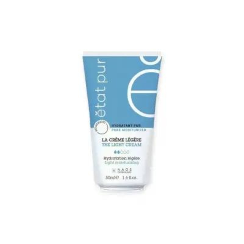 Etat Pur Light Moisturizing Cream – Non-Greasy, Plant-Based Hydration for Sensitive Skin – Paraben & Silicone Free, Daily Face Cream