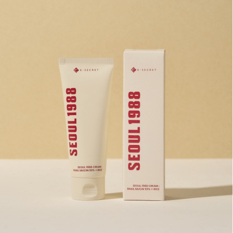 [KSECRET] SEOUL 1988 Cream : Snail Mucin 93% + Rice