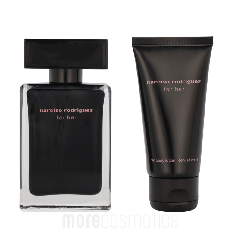 Narciso Rodriguez For Her Giftset Edt Spray 50ml/Body Milk 50ml