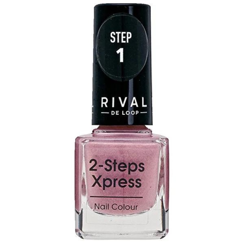 Rival de Loop 2-Step Xpress Nail Polish: Long-Lasting, Quick Dry, Durable Color – Achieve Salon Quality Nails at Home.