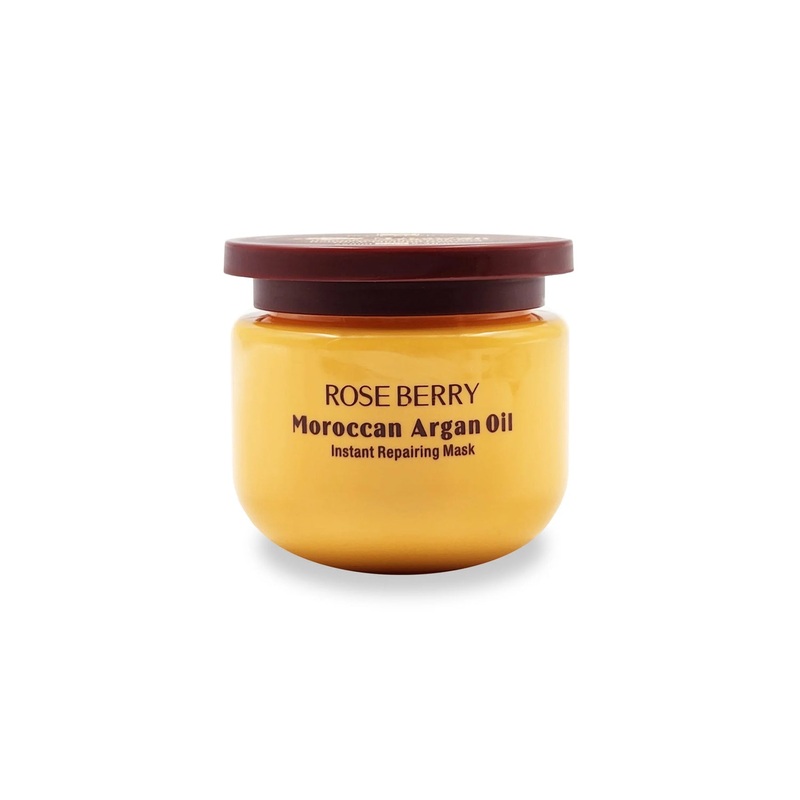 Rose Berry Moroccan Argan Oil Instant Repairing Mask  250ml