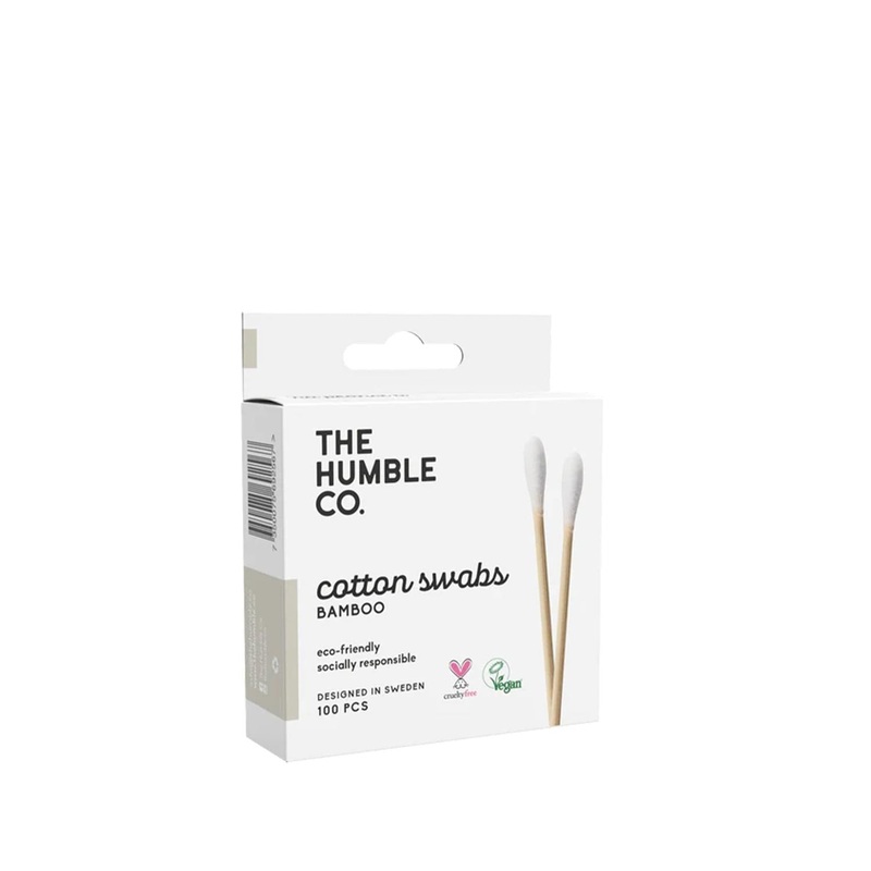 The Humble Co Spiral Ear Cleaning Sticks – 100 Count, Gentle & Effective Ear Hygiene Solution