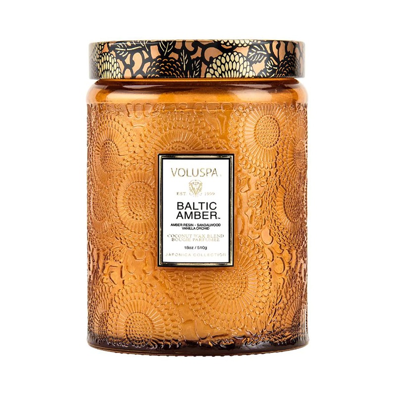 Voluspa Japonica Large Jar Candle 18oz BALTIC AMBER