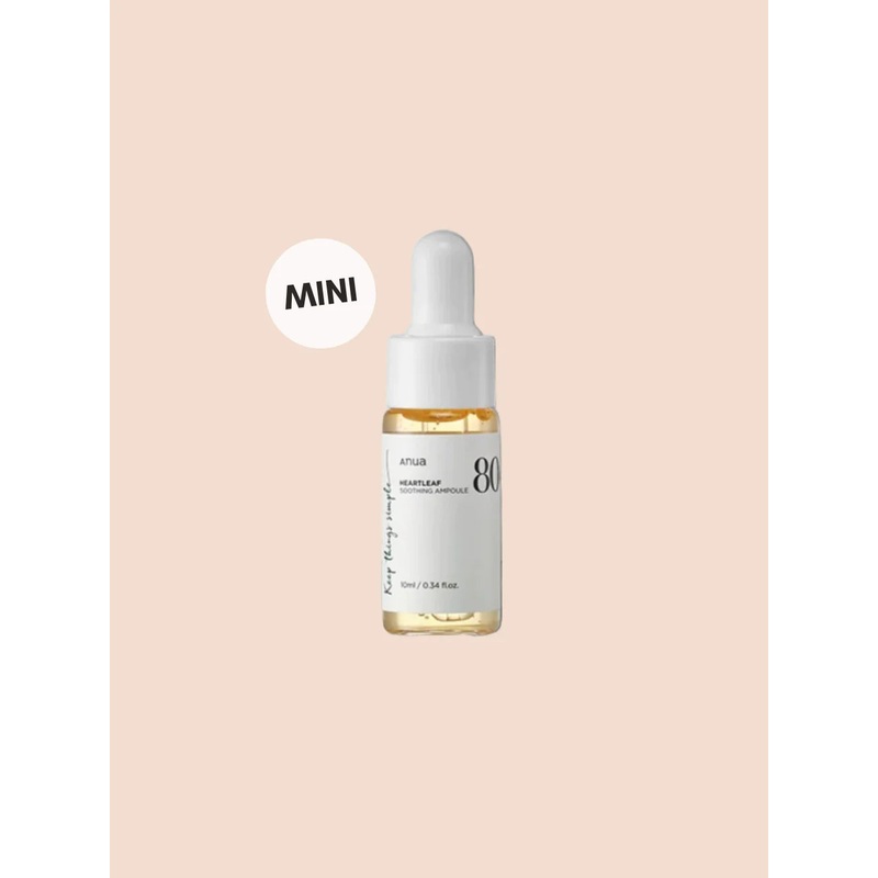 ANUA Heartleaf 80% Soothing Ampoule (10mL)