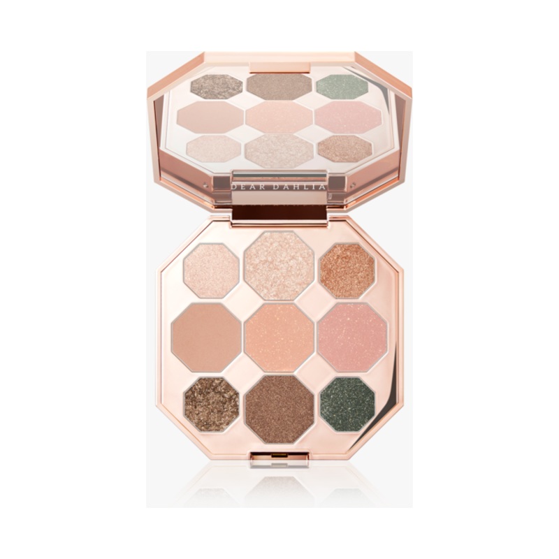 DEAR DAHLIA Blooming Edition Garden of Light Palette  9.7g #Dusk | Vegan 9-Shade Eyeshadow Palette for Elegant Day-to-Night Looks