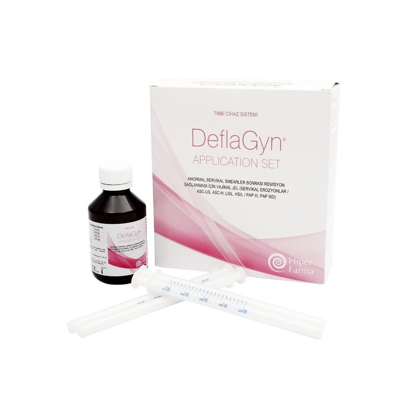 DeflaGyn Vaginal Gel Application Set for Women’s Intimate Hygiene and Health