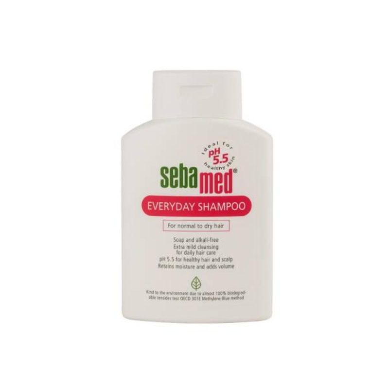 Sebamed Everyday Shampoo 200ml – pH Balanced for Dry & Thin Hair – Gentle Daily Use & Hair Protection