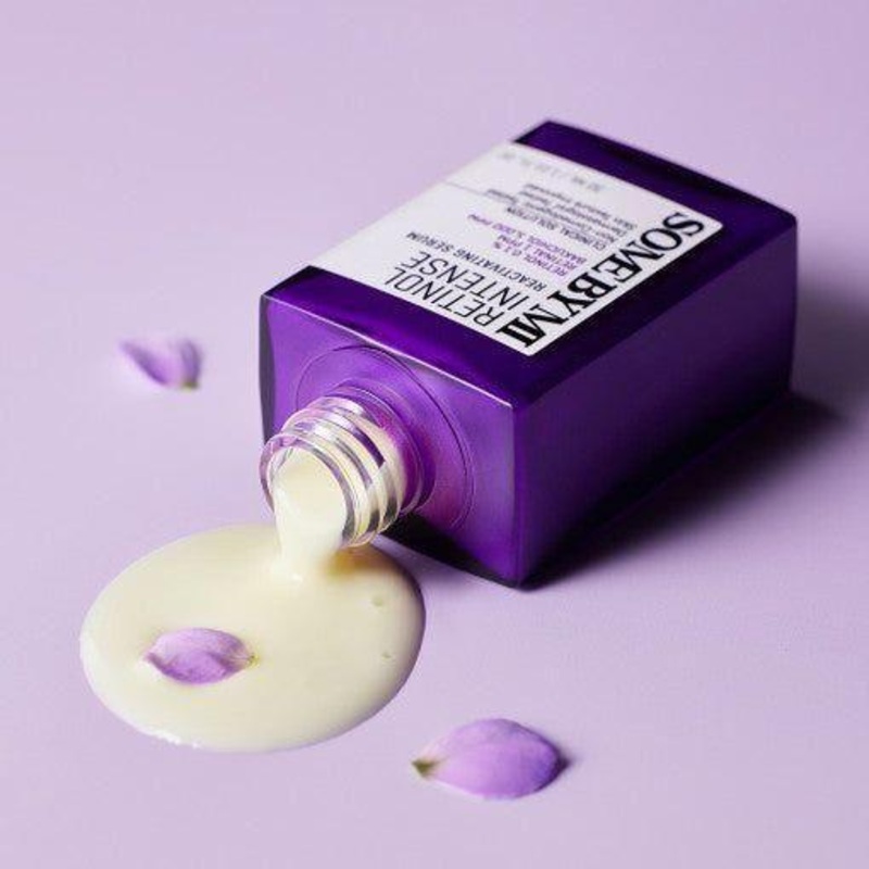 SOME BY MI Retinol Intense Reactivating Serum  30ml | 0.1% Retinol + 5,000ppm Bakuchiol for Sensitive Skin Recovery